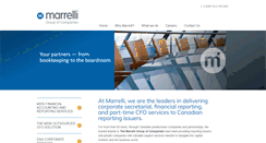 Desktop Screenshot of marrellisupport.ca
